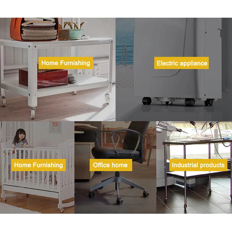 2/4/8 шт. Мебельные ролики колесики направляющее колесо тележки офисные кресла