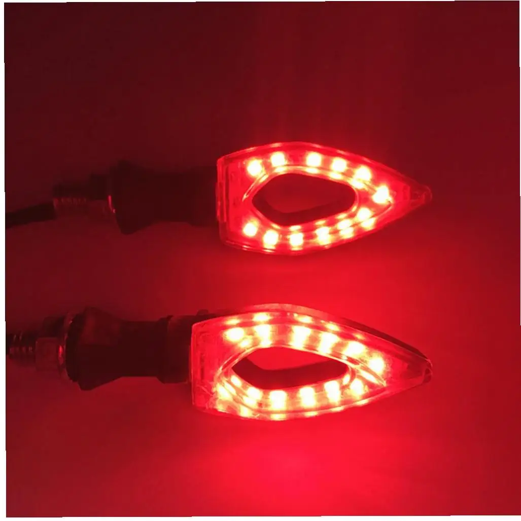 Светодиодные поворотники водонепроницаемые 12 В мини стебель стрела мотоцикл