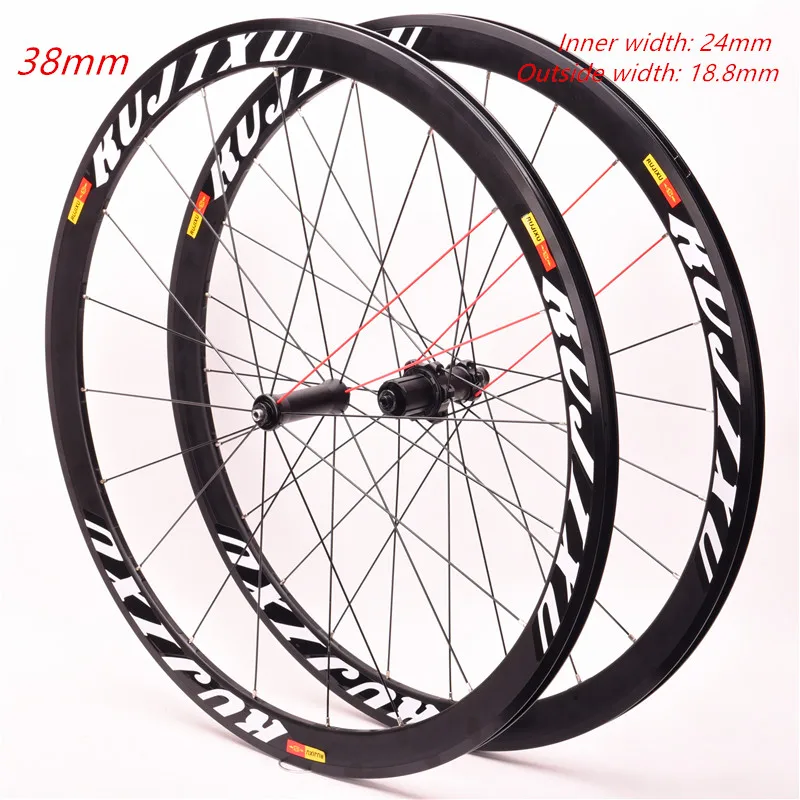 Колесные диски 700C из сплава для дорожного велосипеда колеса V алюминиевый тормоз