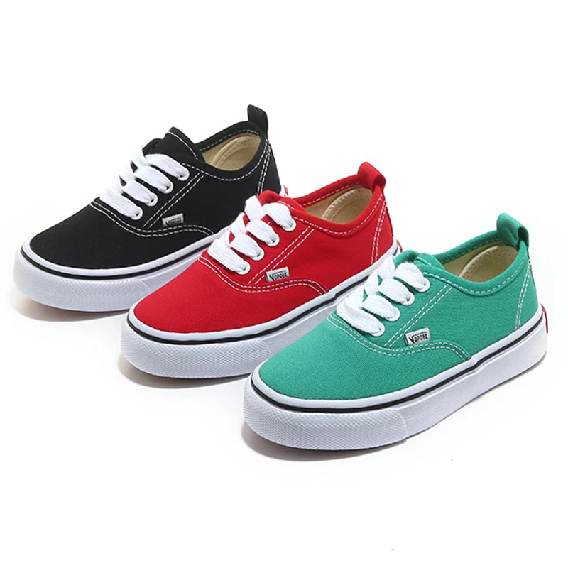 

Весенняя детская парусиновая обувь, повседневная обувь для мальчиков, обувь на плоской подошве для девочек, студенческие кроссовки, 17 цвето...