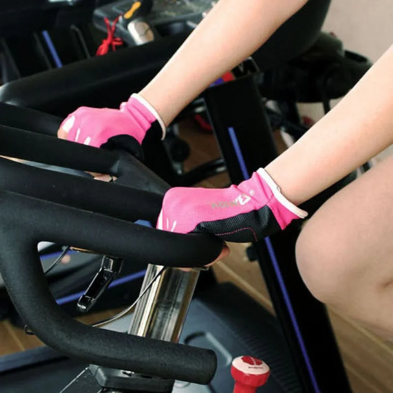 

Non-Slip Breathable Bike Gloves Men Women's Bicycle Short Gloves Cycling Cycle Gel Pad Short Half Finger Gloves S M L