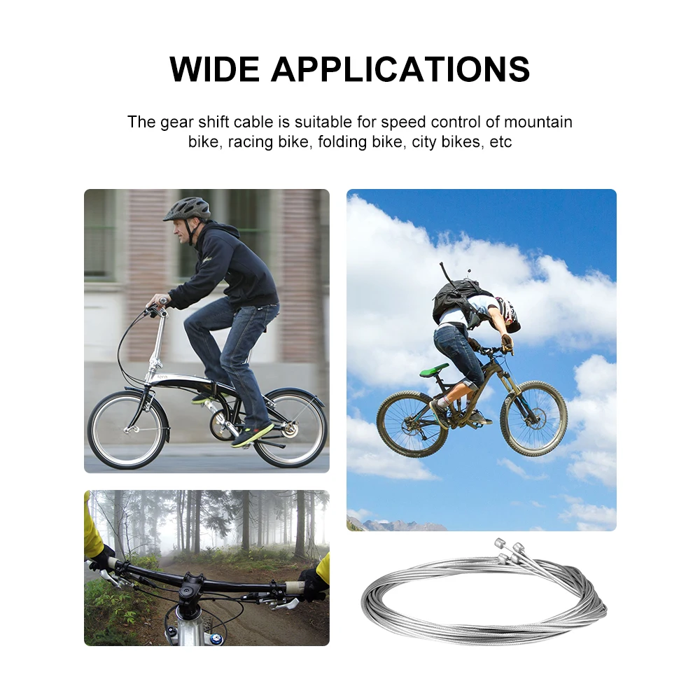 5 шт велосипед тросы переключения Горный Дорожный внутренний кабель