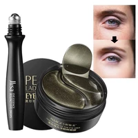 black pearl eye patches hydrogel moisturizing gel collagen eyes masks remove dark circles anti age bag wrinkle 60pcs skin care m