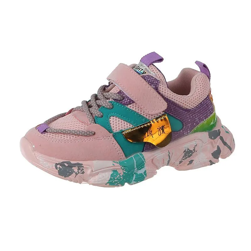 

Children's Sport Shoes Boys and Girls Mesh Ols Shoea Kids Breathable Fashion Sport Shoes Girls Non-slip Casual Sneakers 26-36