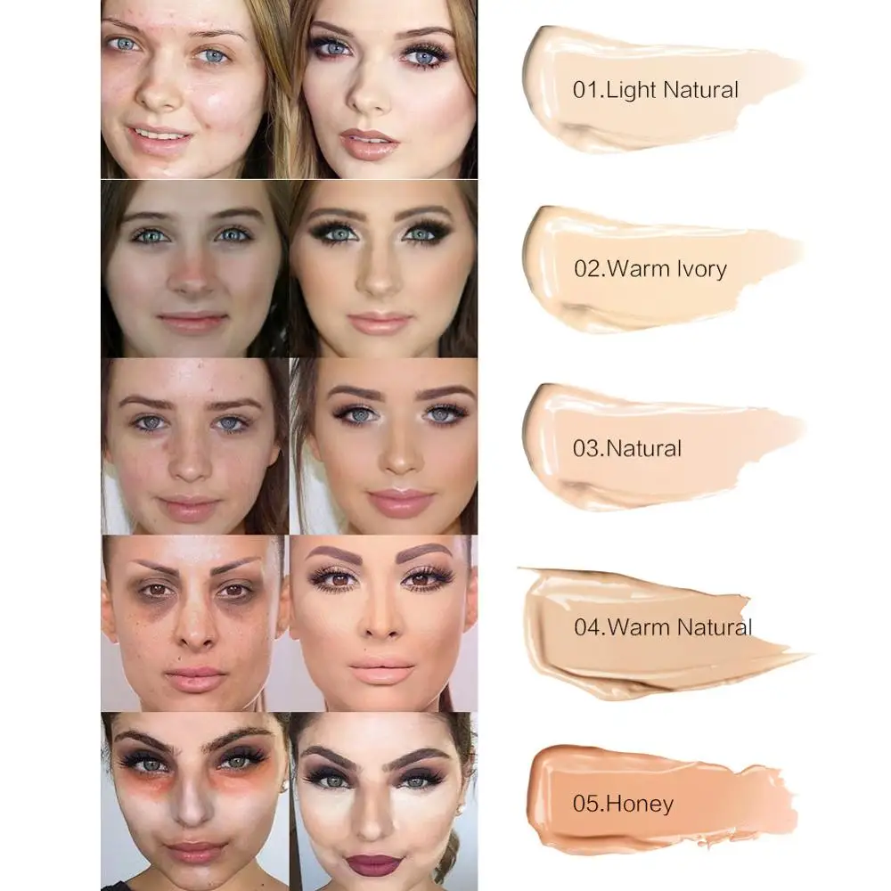 SACE LADY консилер для лица, крем, полное покрытие, макияж, Жидкий корректор, основа, макияж для глаз, темные круги, косметика для лица