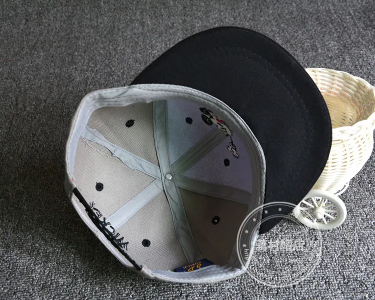 Диснеевский Микки уха бейсболки детские Snapback кепки головной убор в хип-хоп стиле