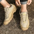 Уличная Водонепроницаемая походная обувь для мужчин, противоскользящая обувь для альпинизма, трекинга, прочные тактические армейские ботинки, кроссовки для тренировок в пустыне