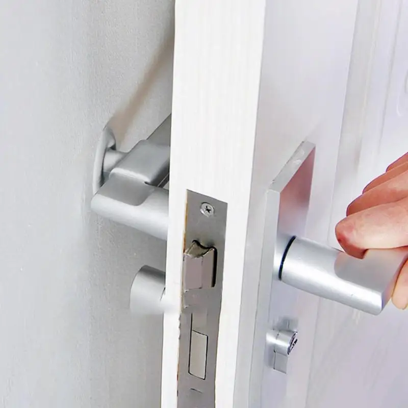 Силиконовая дверная ручка с защитой от столкновений глушитель без сверления