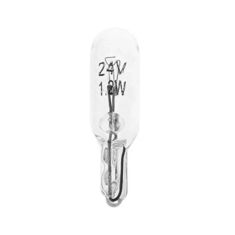 2Pcs T20 W5W White Color 12V 21W 194 501 Halogen Bulb Side Wedges Car Light Source Instrument Lamp | Автомобили и мотоциклы