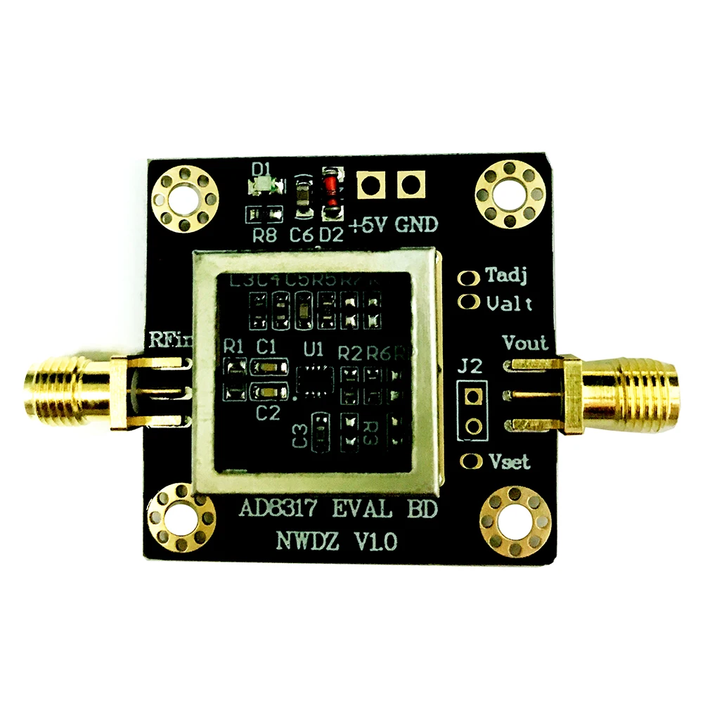 

AD8317 1M-10GHz 60DB RF Power Meter Amplifier Logarithmic Detector Controller