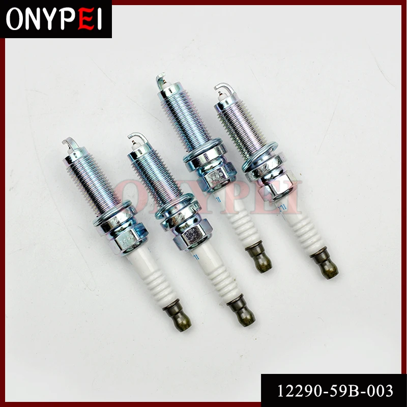 4 шт. ILZKAR8H8S 12290-59B-003 Иридий-Платина свеча зажигания для honda civic accord URV 1 5 T 0 двигатель
