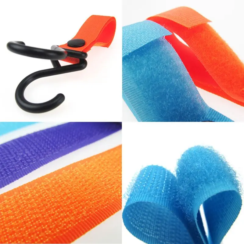 

Baby Stroller Hooks Pram Rotate 360 Diaper Bag Hanger Baby Kids Activity Gear Stroller 111