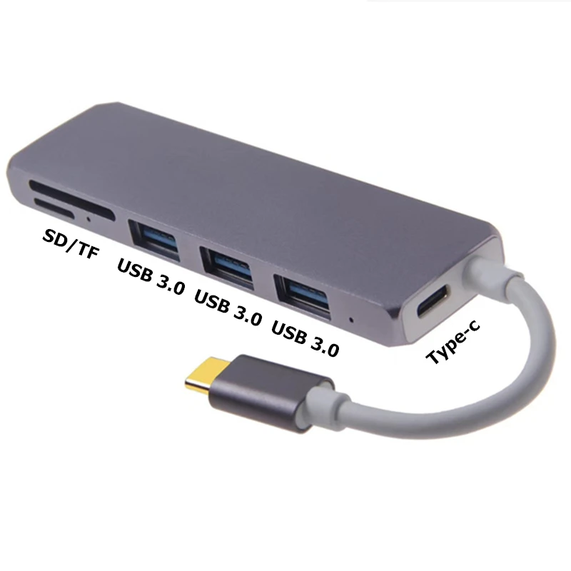 Trumsoon type C к USB 3,0 2,0 USB-C SD TF кард-ридер адаптер Micro USB кабель для Macbook huawei P30 Mate30 samsung S8