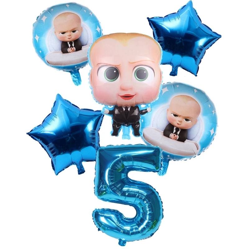 6 шт. фольгированные шарики для мальчиков 30 дюймов | Шарики и аксессуары