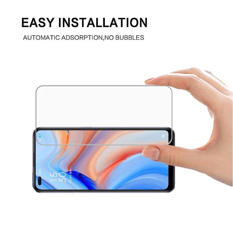 Стекло Reno 4 для Oppo закаленное стекло 6 дюйма защитная пленка экрана Acyc sklo OPPO Reno4 PDPM00