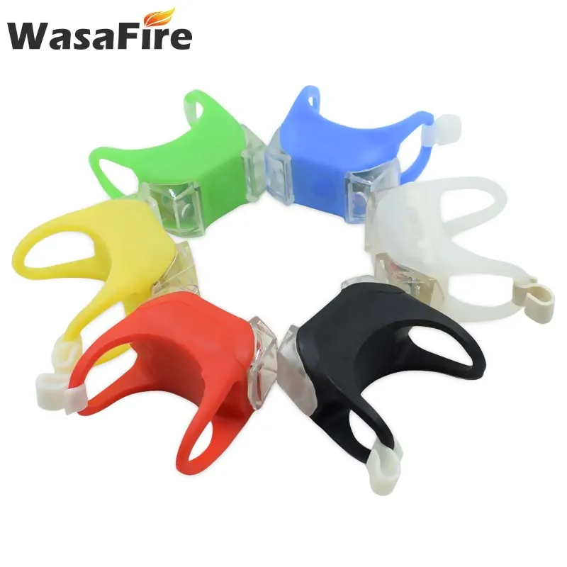 Силиконовый задний фонарь для велосипеда с возможностью светильник