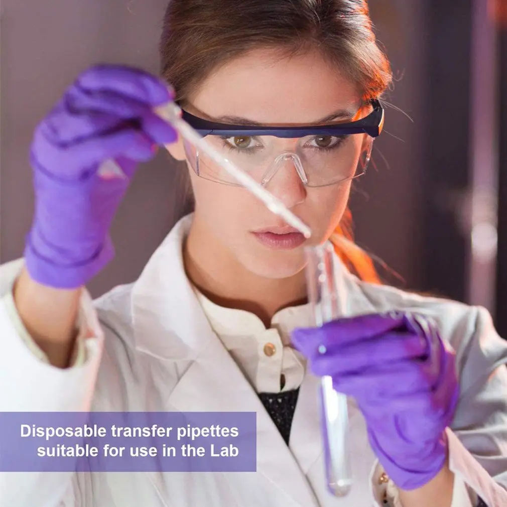 

100pcs Disposable Graduated Plastic Dropper Food Grade Calibrated Dropper Essential Oil Dropper For Scientific Experiments