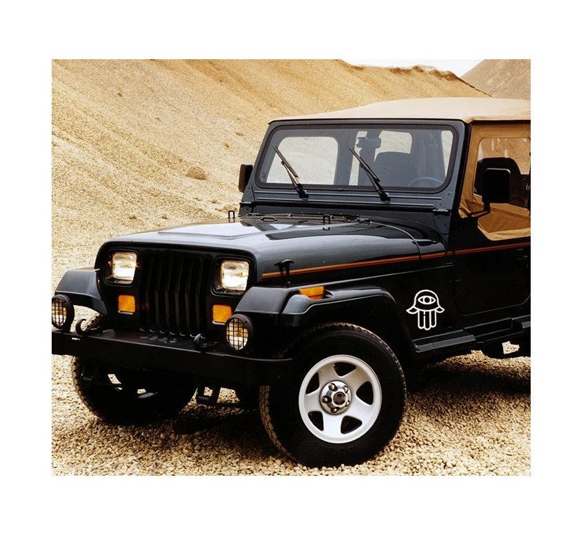 Наклейка на окно Хамса водостойкая |