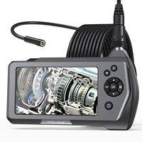 video endoscope pipe car inspection snake tube camera hd industrial endoscope 3 95 57 6mm 4 5 lcd monitor led borescope