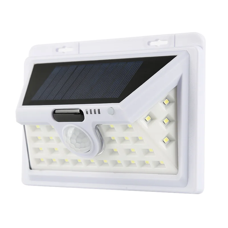 Солнечный светильник 1/шт. 34 светодиода уличный с датчиком движения