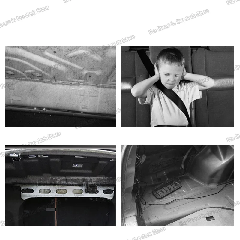 Lsrtw2017 ПЭТ ПВХ автомобильный багажник Звукоизоляционная панель для Rbuick Regal Opel Insignia