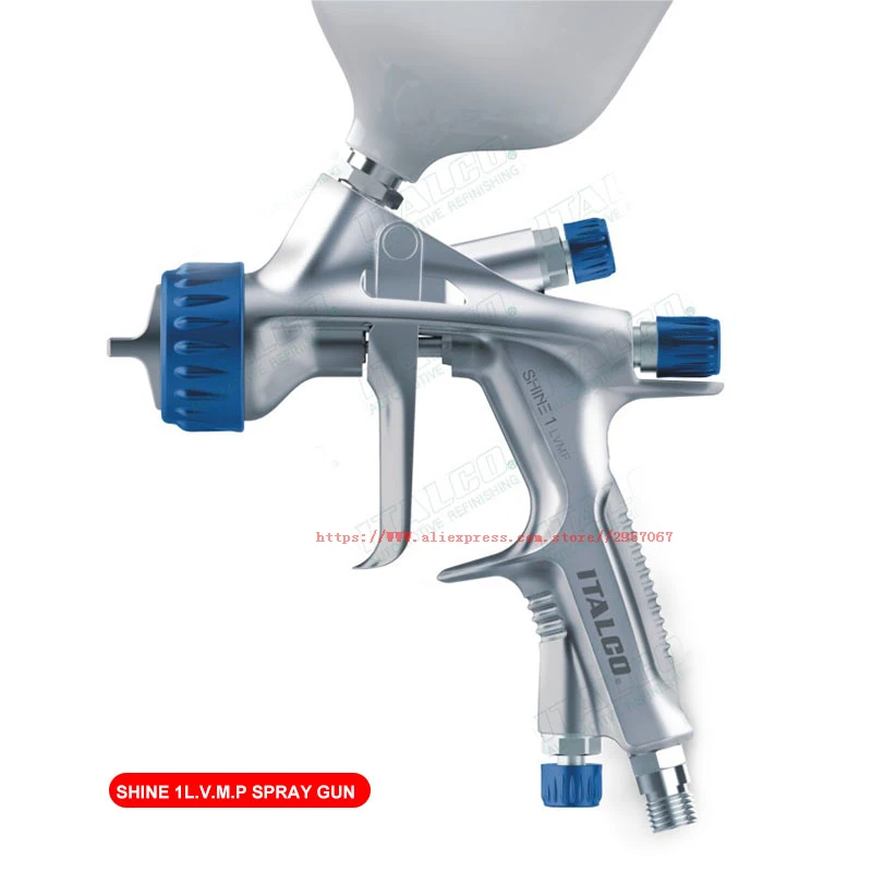 Пистолет-распылитель shine 1 LVMP, пистолет-распылитель ITALCO, высококачественный пистолет-распылитель 1,3 мм, сопло куб. См, профессиональный инструмент-распылитель