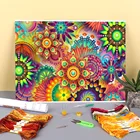 Область Мандала печатная ткань 11CT Набор для вышивки крестом DMC нитки для шитья ручной работы посылка шивки