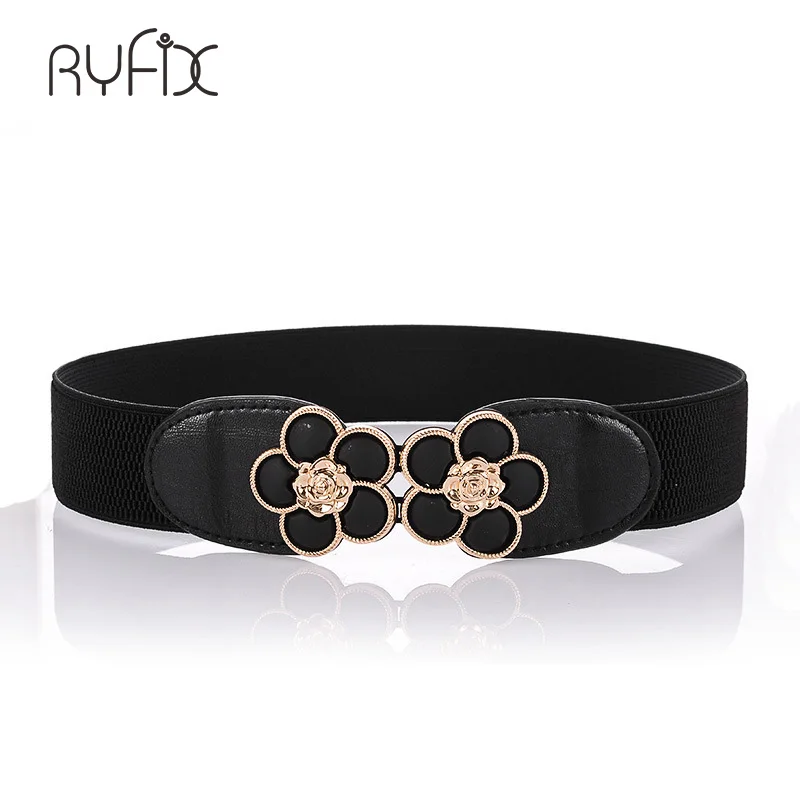 Разноцветное женское платье пояс на талии для девушек модный широкий