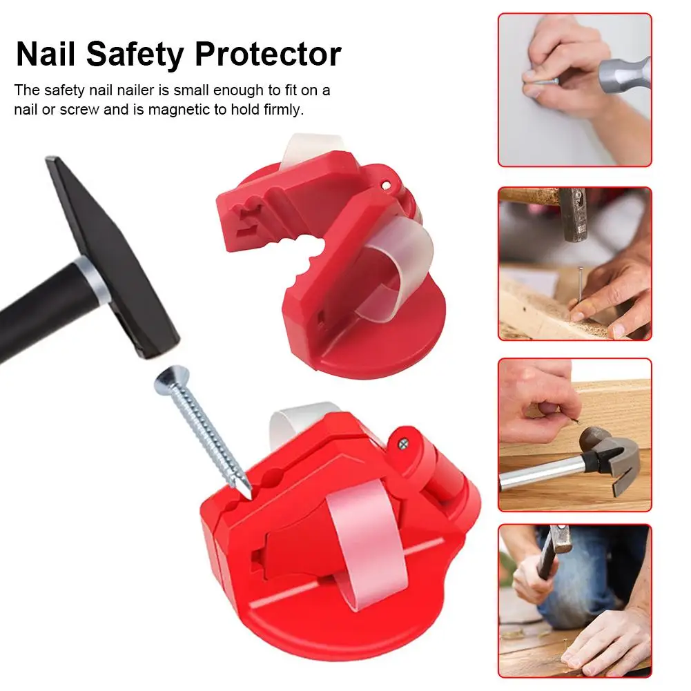 Протектор для ногтей легкий портативный гвоздезабивной гвоздь с выдвижным