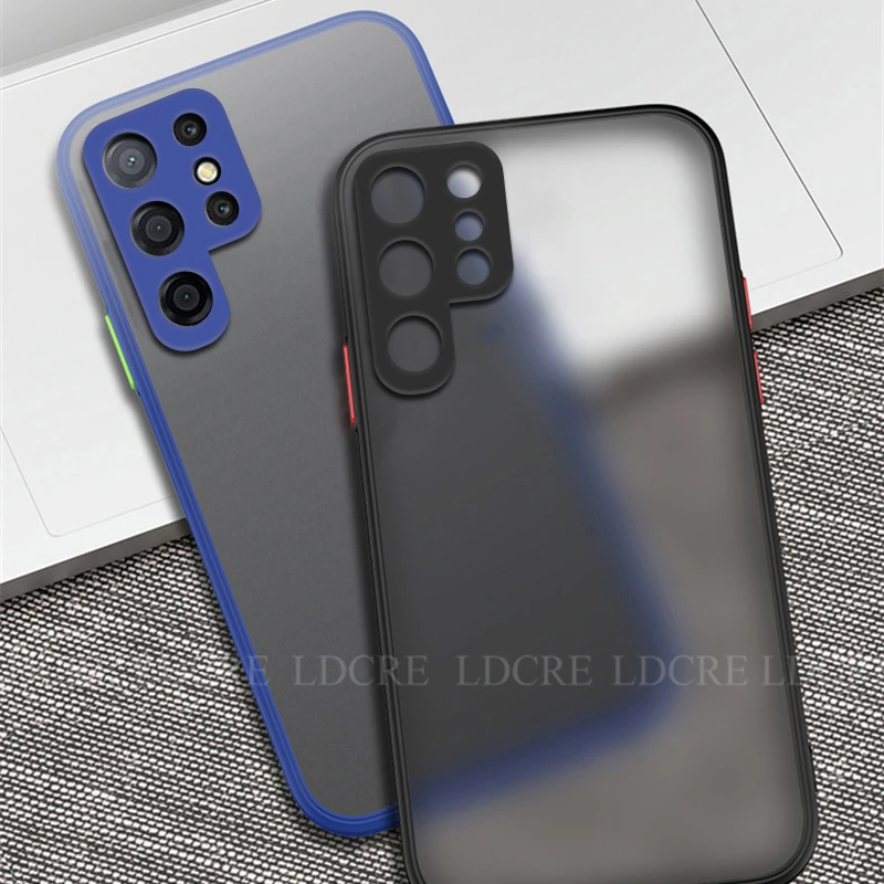 For Samsung Galaxy S22 Ultra Case for Samsung S22 Ultra Cover Silicone Matte Transparent Rubber Soft Case Galaxy S22 Ultra Case
