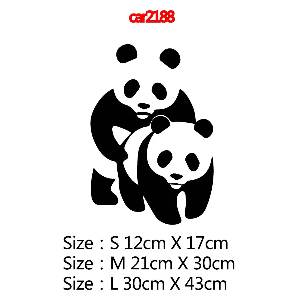 Creative PANDA Vinyl Wrap Auto Sticker Oil Tank Cover Car Styling Custom | Автомобили и мотоциклы
