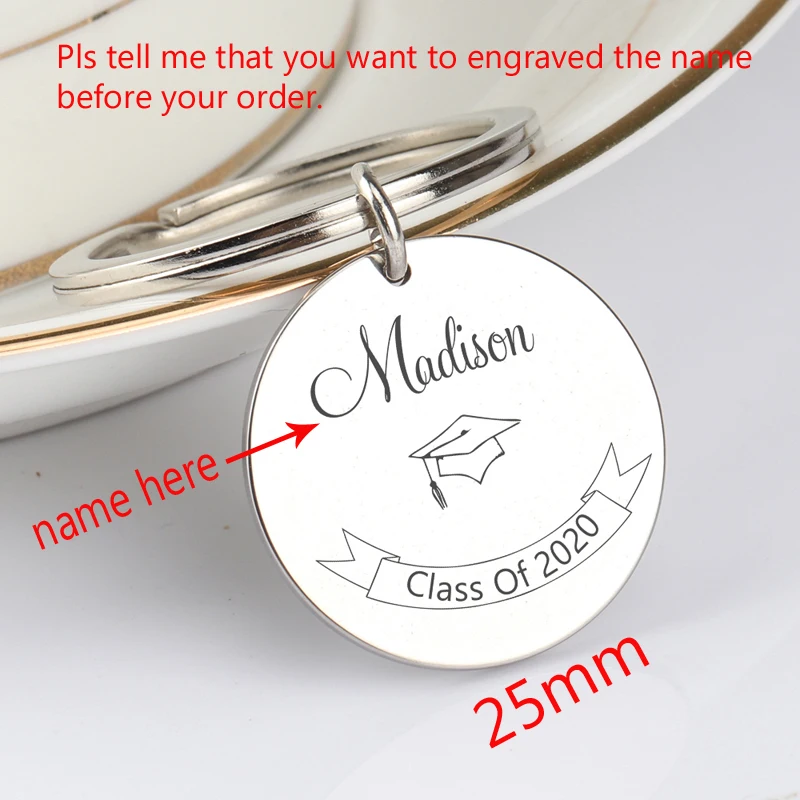 Персонализированные Выпускной подарок индивидуальное имя колледж выпускник