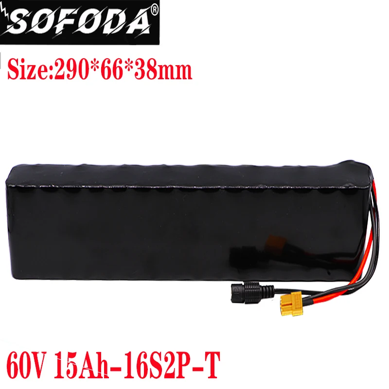 60V 16S2P 12Ah 18650 литий ионный аккумулятор 67 2 V 10000mAh Ebike Электрический велосипед Скутер