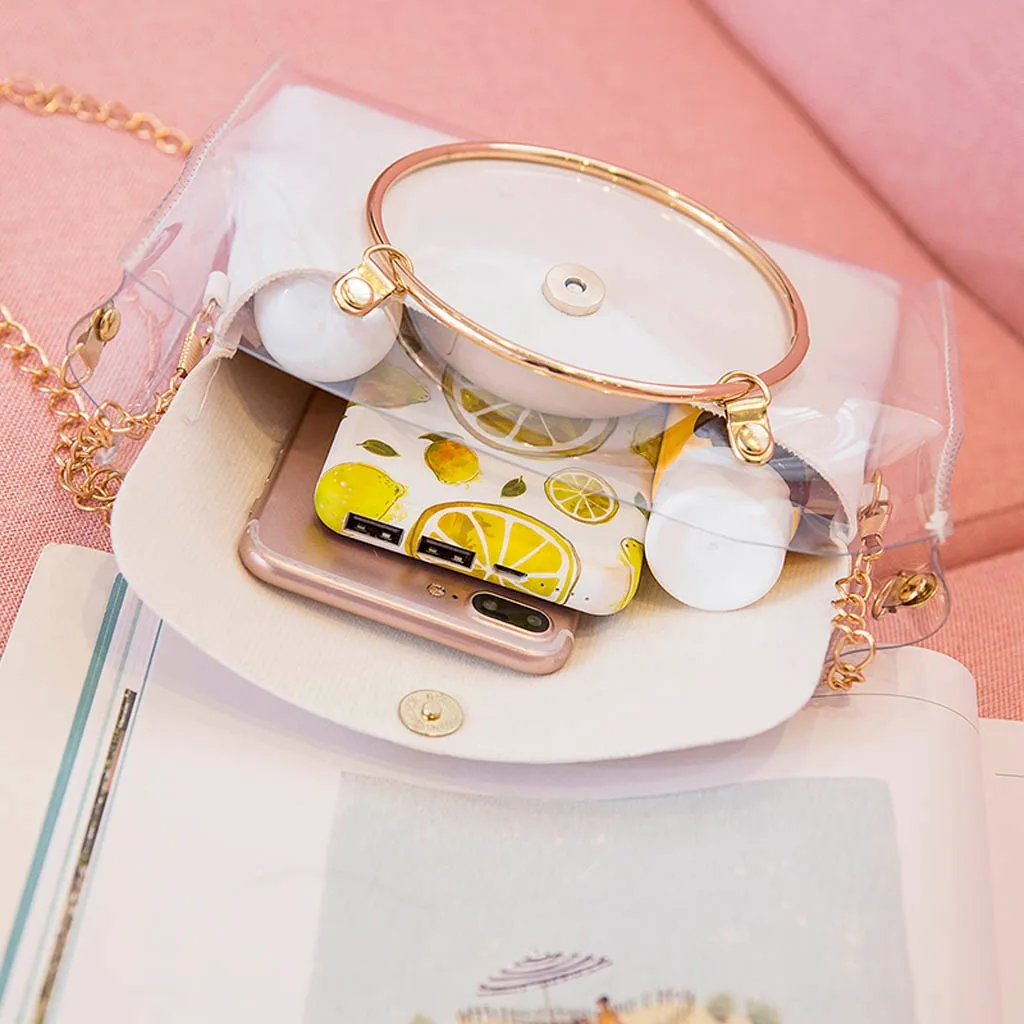 2 шт. женская прозрачная сумка через плечо | Багаж и сумки