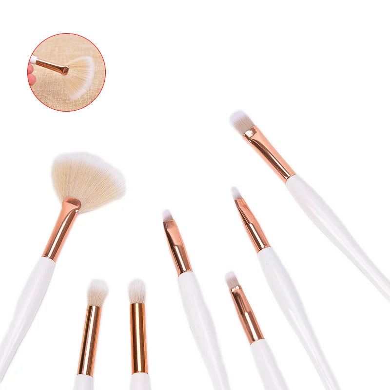 

7 Styles Makeup Brushes Powder Eye Shadow Foundation Blush Blending Beauty Make Up Brush For Makeup Free Shipping