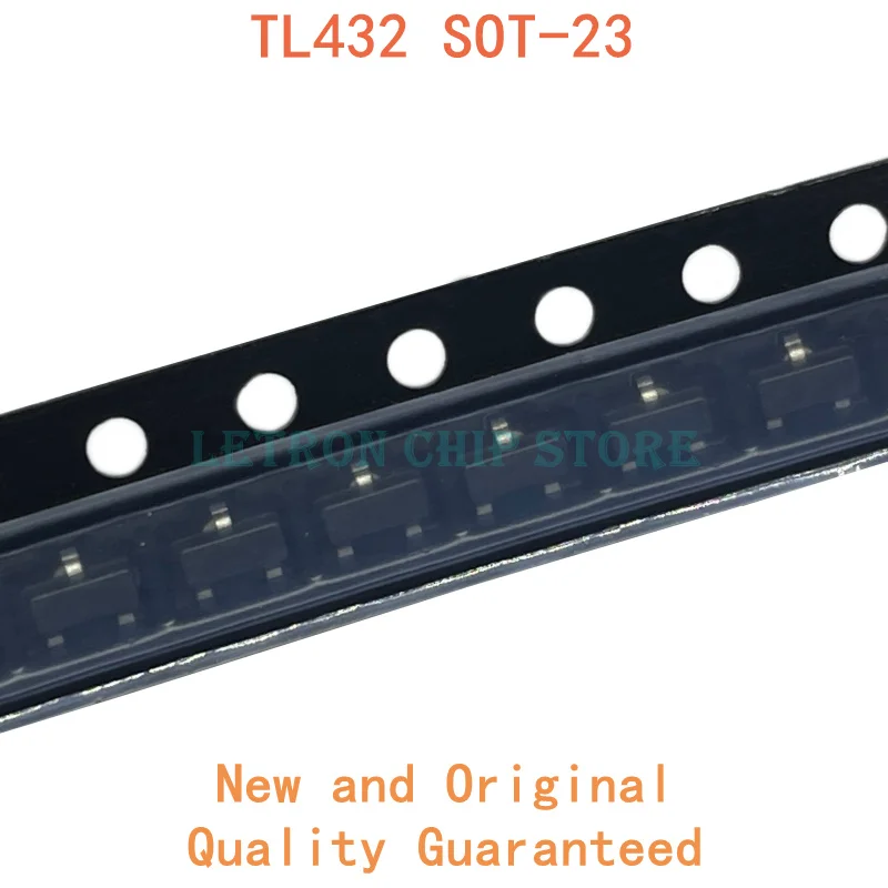 

100 шт., транзисторы TL432 SOT-23 CJ432 AZ432 SOT23 SMD, новый и оригинальный чипсет IC