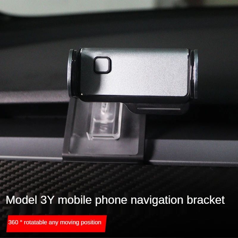 

Подходит для Tesla Model3 Y мобильный телефон, кронштейн навигационной панели, аксессуары для электрических модификаций