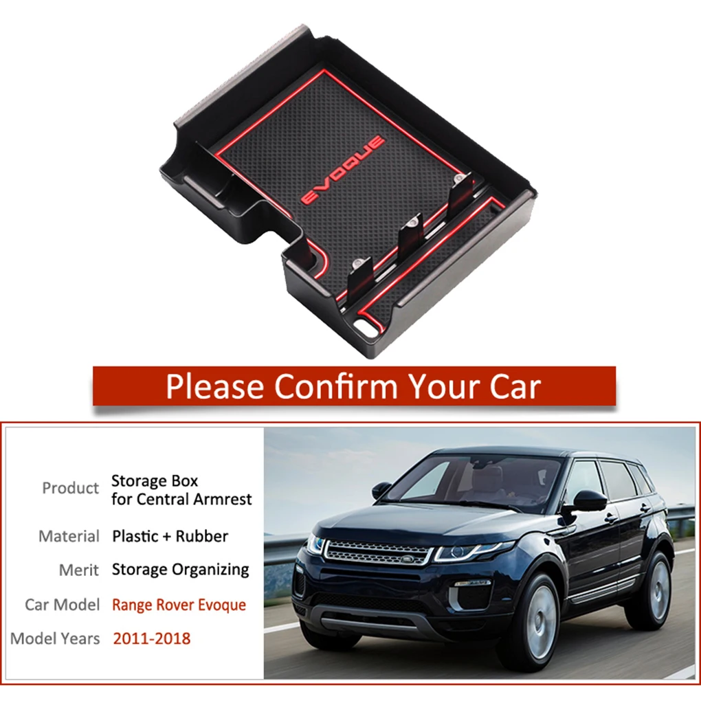Замена для Range Rover Evoque 2012 2018 центральная консоль монеты кошелек хранения
