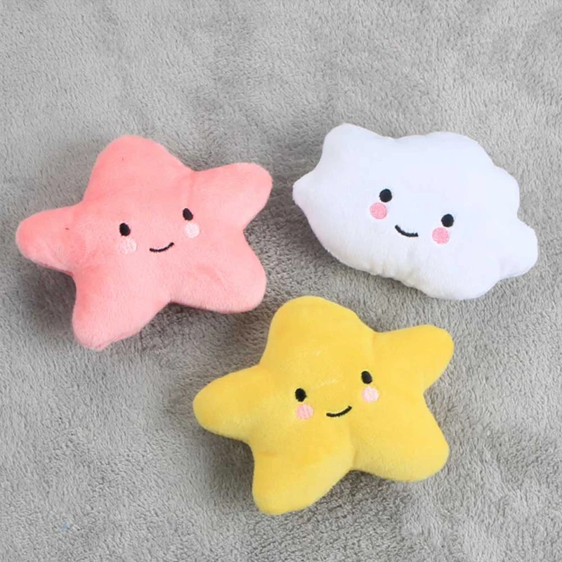 

New Pet Dog Plush Cute Vocal Cotton Vegetables and Fruits Cartoon Animal Dolls Bite Resistant Pet Cat Toy Supplies Puppy Toys