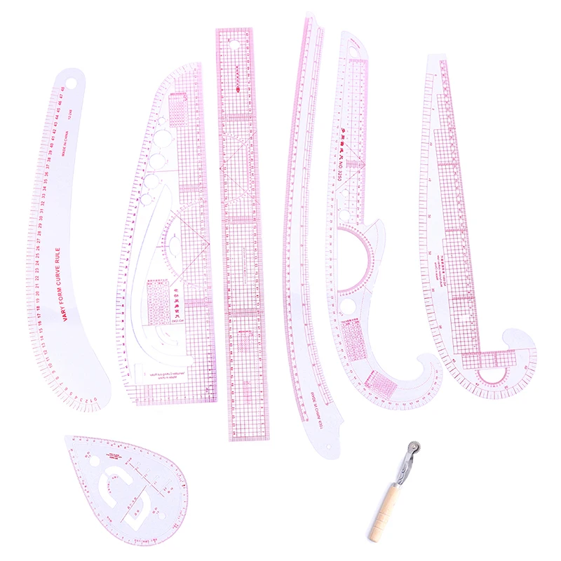 13 шт./компл. французская изогнутая линейка для шитья многофункциональные