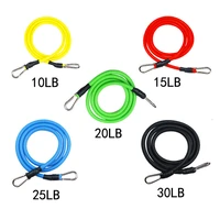 upgraded 11 piece fitness tension rope elastic rope resistance latex tension rope suit fitness belt