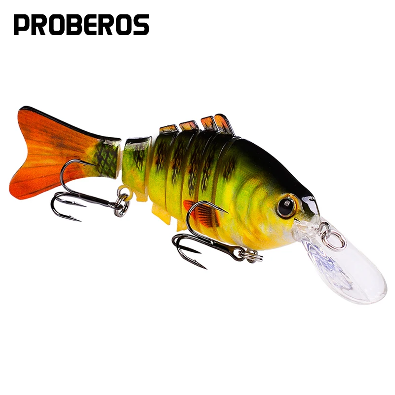 1 шт. рыболовная приманка 7 сегментов 11 2 см 14 г|fishing bait|fishing lurefishing tackle |