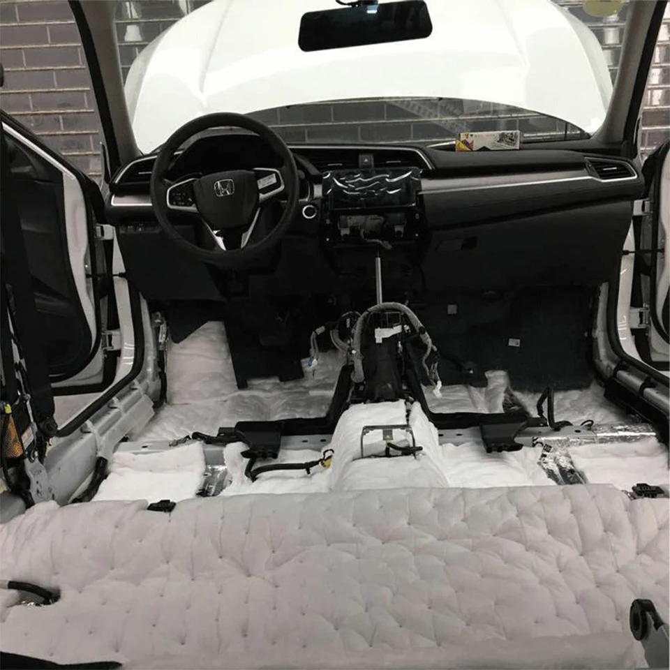Шумоизоляционный хлопковый коврик для двери автомобиля Seat Leon IBIZA Skoda Octavia a5 A7 2 Rapid