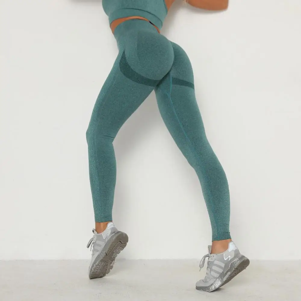 

Women Seamless Energy Belly Control Yoga Pants Super Elastic Gym High Waist Sport Leggings Running Pants