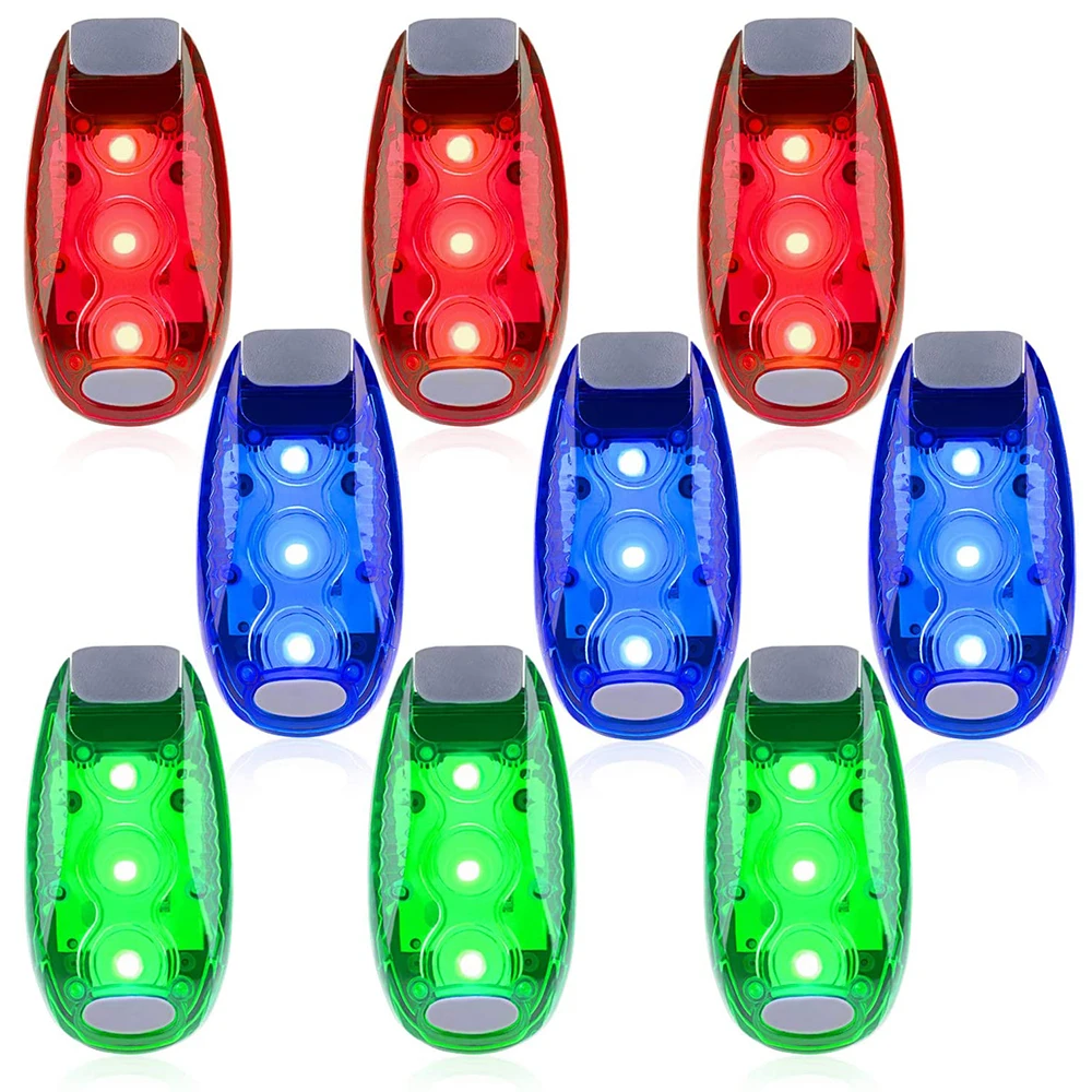 

9 шт./упаковка, светодиодный Водонепроницаемый стробоскоп для велосипеда