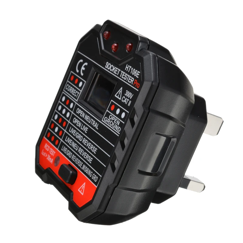 Новый профессиональный Электрический тестер для розеток 48 - 250 В | Инструменты