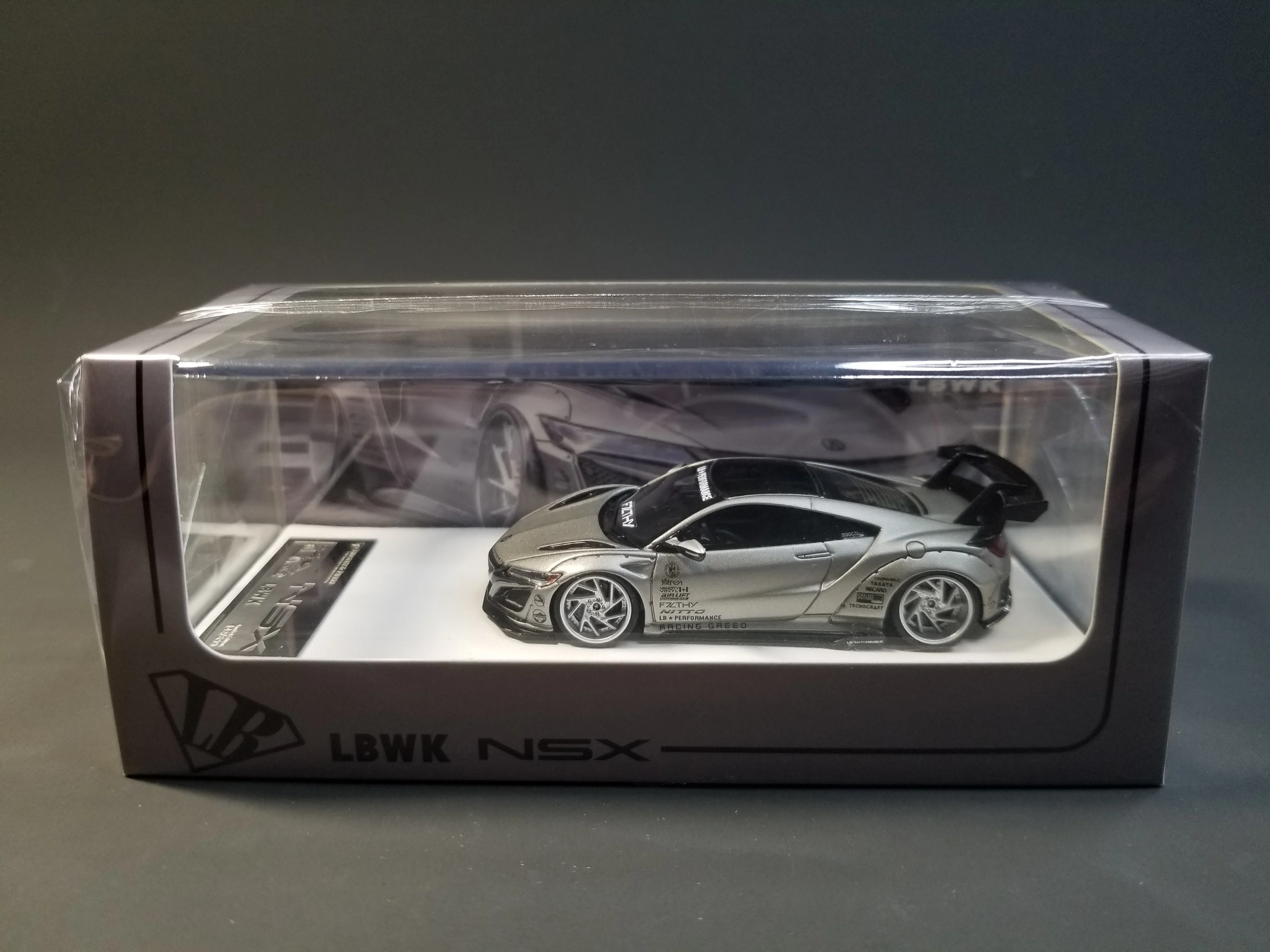 

Timothy&Pierre 1/64 Acura NSX LBWK Resin Model Car Collection Limited