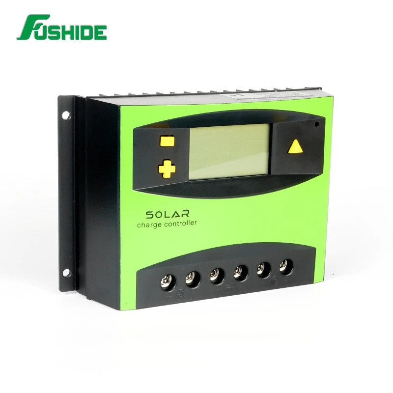 Солнечный контроллер pwm 50A/60A солнечное зарядное устройство с ЖК-дисплеем 12 В/24 В/48