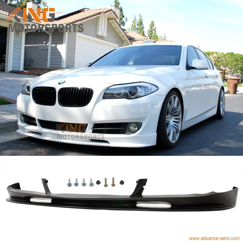 Подходит для 10 11 12 13 BMW F10 5 серий 3D стиль передний бампер губы не
