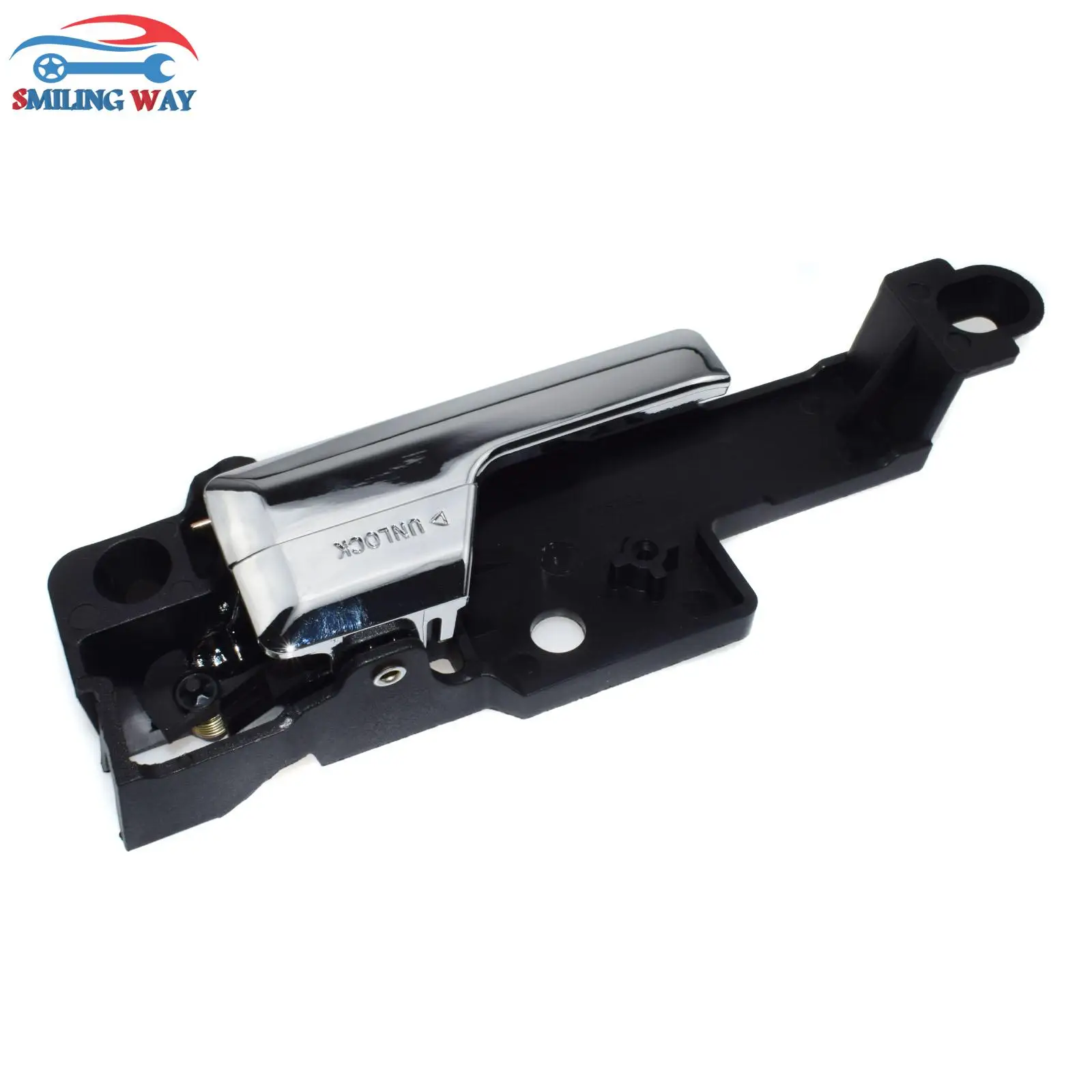 Смайлик путь 1 шт. Передняя Задняя правая левая хромированная внутренняя дверная